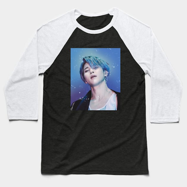 Bts Jiminie painting effect (fan dance) - BTS Army kpop gift BT21 Baseball T-Shirt by Vane22april